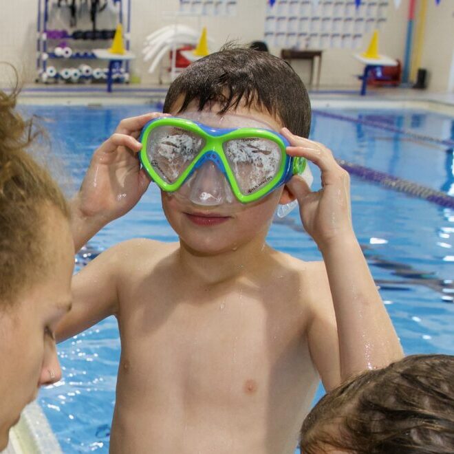 Spokane Club swim lesson child